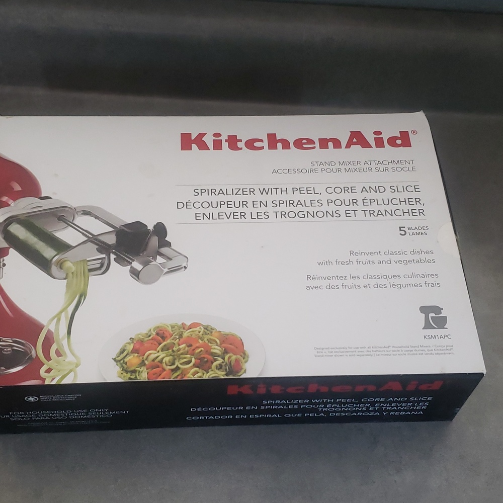 Kitchen aid spiralizer